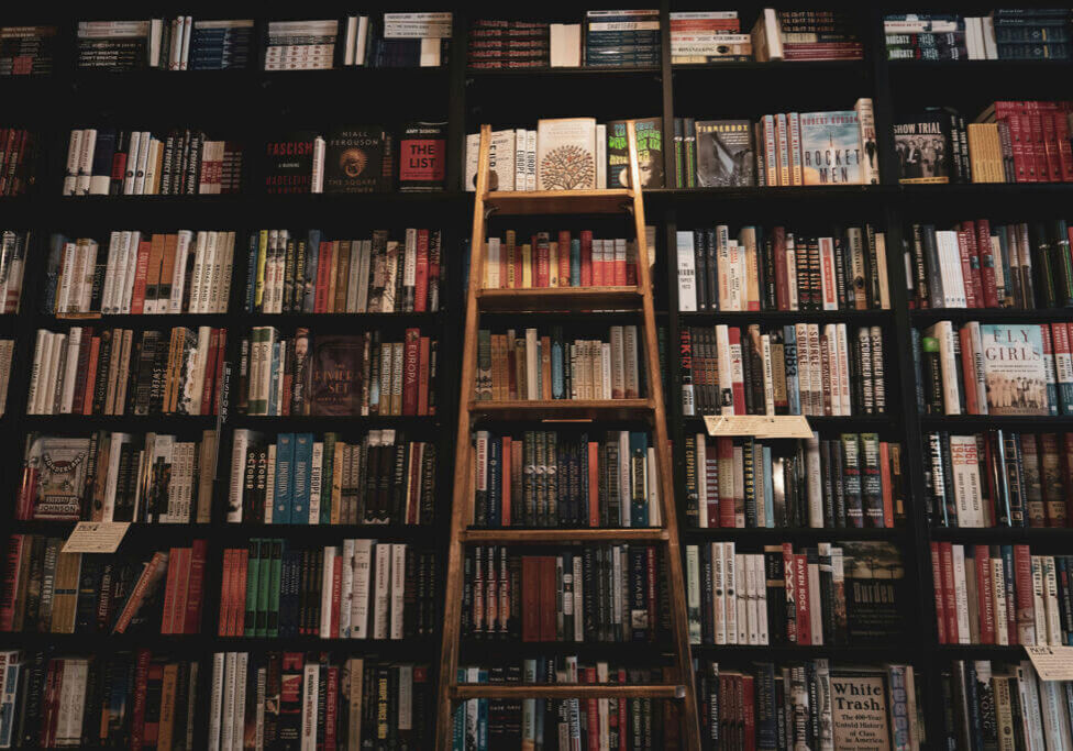 bookshelves